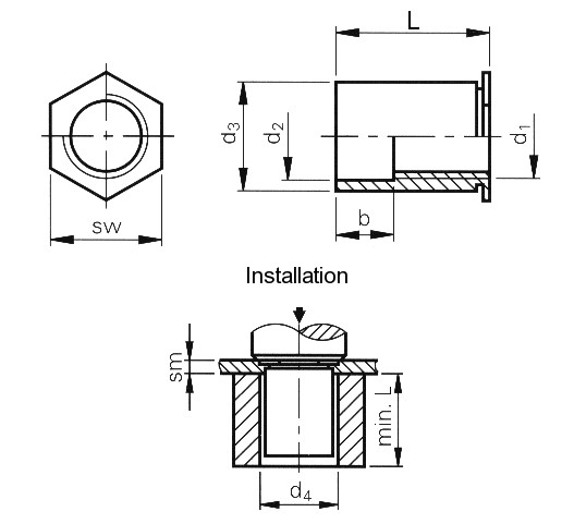 PEM - Lis. sloupek SO-3,5M3-4 ZI