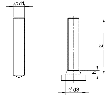 MD 12 x 30 1.4301 bez hlin. kuličky