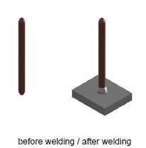Izolační trn pr. 5 x 490 - 4.8