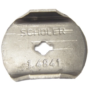 D 38 1.4841,  Krytka bajonetového trnu